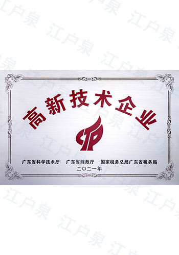 国家级高新技术企业